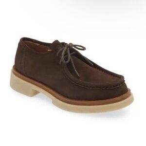 Cordani | Maya Chukka Derby Camoscio Womens Size 40 US 9  Brown Lace Up Suede